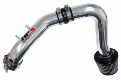 HPS Silicone Hose - HPS Performance Cold Air Intake 2004-2008 Acura TSX 2.4L, Includes Heat Shield, Polish