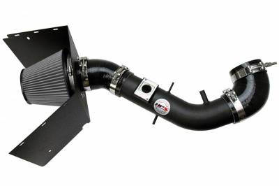 HPS Silicone Hose - HPS Performance Cold Air Intake Kit 03-04 Lexus GX470 4.7L V8, Includes Heat Shield, Black
