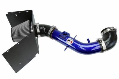 HPS Silicone Hose - HPS Performance Cold Air Intake Kit 03-04 Lexus GX470 4.7L V8, Includes Heat Shield, Blue