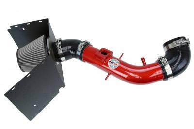 HPS Silicone Hose - HPS Performance Cold Air Intake Kit 03-04 Lexus GX470 4.7L V8, Includes Heat Shield, Red