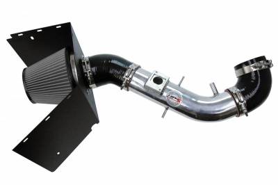 HPS Silicone Hose - HPS Performance Cold Air Intake Kit 03-04 Toyota 4Runner 4.7L V8, Includes Heat Shield, Polish