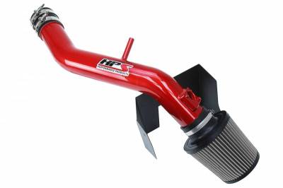 HPS Silicone Hose - HPS Performance Cold Air Intake Kit 06-13 Lexus IS250 2.5L V6, Includes Heat Shield, Red
