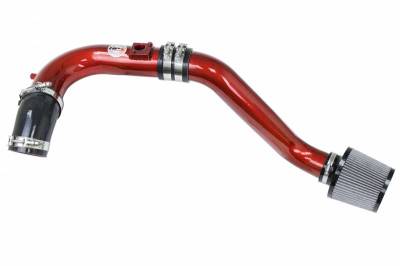 HPS Silicone Hose - HPS Performance Cold Air Intake Kit 08-12 Honda Accord 2.4L, Converts to Shortram, Red