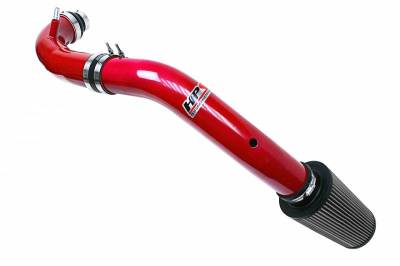 HPS Silicone Hose - HPS Performance Cold Air Intake Kit 15-17 Ford Mustang Ecoboost 2.3L Turbo, Red