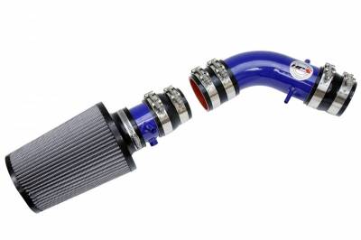 HPS Silicone Hose - HPS Performance Shortram Air Intake 1995-1998 Toyota Tacoma 3.4L V6, Includes Heat Shield, Blue