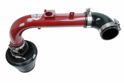 HPS Silicone Hose - HPS Performance Shortram Air Intake 2000-2005 Toyota MR2 Spyder 1.8L without Sequential Transmission, Includes Heat Shield, Red