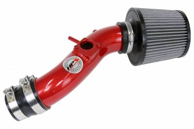 HPS Silicone Hose - HPS Performance Shortram Air Intake 2003-2004 Toyota Matrix XR 1.8L, Includes Heat Shield, Red