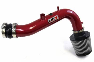 HPS Silicone Hose - HPS Performance Shortram Air Intake 2003-2006 Honda Element 2.4L, Includes Heat Shield, Red