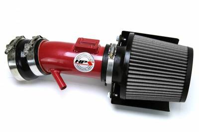 HPS Silicone Hose - HPS Performance Shortram Air Intake 2007-2012 Nissan Altima V6 3.5L, Includes Heat Shield, Red