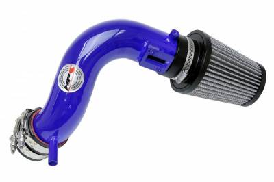 HPS Silicone Hose - HPS Performance Shortram Air Intake 2009-2014 Nissan Cube 1.8L, Includes Heat Shield, Blue