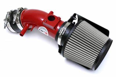 HPS Silicone Hose - HPS Performance Shortram Air Intake 2009-2016 Toyota Venza 3.5L V6, Includes Heat Shield, Red