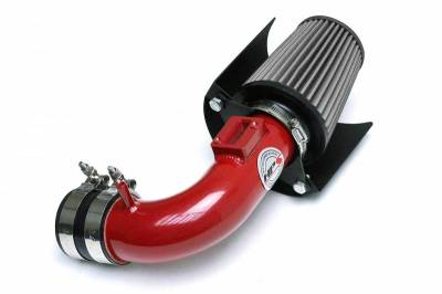 HPS Silicone Hose - HPS Performance Shortram Air Intake 2015-2018 Honda Fit 1.5L, Includes Heat Shield, Red