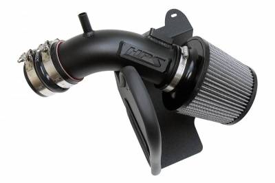 HPS Silicone Hose - HPS Performance Shortram Air Intake 2018-2019 Toyota Camry 2.5L, Includes Heat Shield, Black