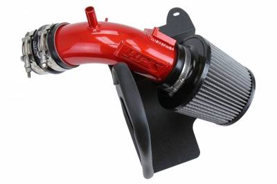 HPS Silicone Hose - HPS Performance Shortram Air Intake 2018-2019 Toyota Camry 2.5L, Includes Heat Shield, Red