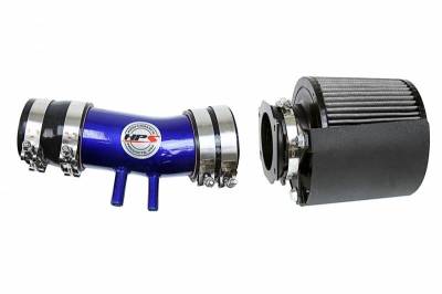 HPS Silicone Hose - HPS Performance Shortram Air Intake Kit 00-04 Nissan Xterra 3.3L V6 Non Supercharged, Includes Heat Shield, Blue