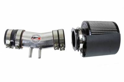 HPS Silicone Hose - HPS Performance Shortram Air Intake Kit 00-04 Nissan Xterra 3.3L V6 Non Supercharged, Includes Heat Shield, Polish