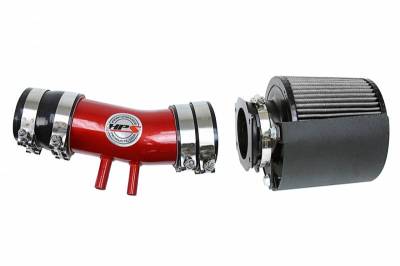 HPS Silicone Hose - HPS Performance Shortram Air Intake Kit 00-04 Nissan Xterra 3.3L V6 Non Supercharged, Includes Heat Shield, Red