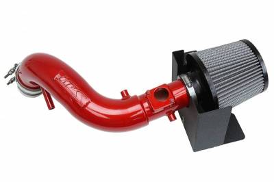 HPS Silicone Hose - HPS Performance Shortram Air Intake Kit 2005-2006 Scion tC 2.4L, Includes Heat Shield, Red