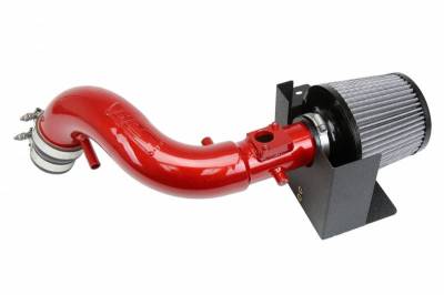 HPS Silicone Hose - HPS Performance Shortram Air Intake Kit 2007-2010 Scion tC 2.4L, Includes Heat Shield, Red
