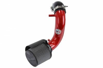 HPS Silicone Hose - HPS Performance Shortram Air Intake Kit 91-01 Jeep Cherokee 4.0L I6, Includes Heat Shield, Red