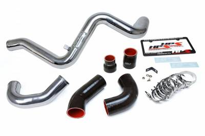 HPS Silicone Hose - HPS Polish Intercooler Hot Charge Pipe and Cold Side 16-18 Ford Focus RS 2.3L Turbo