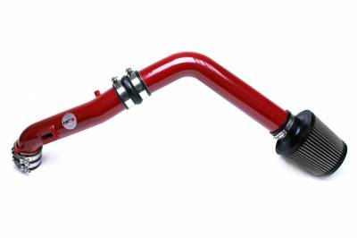 HPS Silicone Hose - HPS Red Cold Air Intake (Converts to Shortram) for 13-17 Honda Accord 2.4L 9th Gen