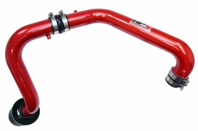 HPS Silicone Hose - HPS Red Cold Air Intake (Converts to Shortram) for 96-00 Honda Civic CX DX LX