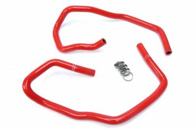 HPS Silicone Hose - HPS Red Reinforced Silicone Heater Hose Kit Coolant for Toyota 10-17 4Runner 4.0L V6
