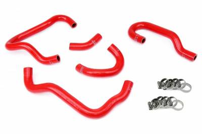 HPS Silicone Hose - HPS Red Reinforced Silicone Heater Hose Kit for Honda 06-09 S2000