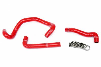 HPS Silicone Hose - HPS Red Reinforced Silicone Heater Hose Kit for Mazda 86-92 RX7 FC3S Turbo LHD