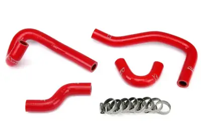 HPS Silicone Hose - HPS Red Reinforced Silicone Heater Hose Kit for Mazda 93-95 RX7 FD3S
