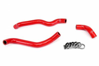 HPS Silicone Hose - HPS Red Reinforced Silicone Heater Hose Kit for Nissan 03-06 350Z LHD