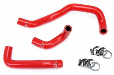 HPS Silicone Hose - HPS Red Reinforced Silicone Heater Hose Kit for Nissan 95-98 240SX S14 KA24DE