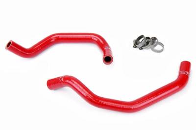 HPS Silicone Hose - HPS Red Reinforced Silicone Heater Hose Kit for Toyota 12-17 Tundra V8 5.7L Left Hand Drive