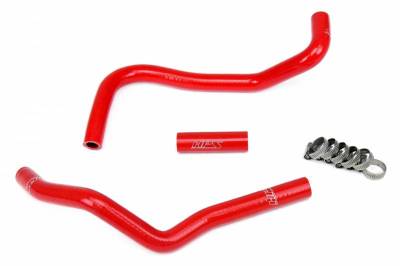 HPS Silicone Hose - HPS Red Reinforced Silicone Heater Hose Kit for Toyota 17-20 86