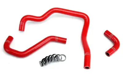 HPS Silicone Hose - HPS Red Reinforced Silicone Heater Hose Kit for Toyota 89-95 Pickup 22RE Non Turbo EFI LHD