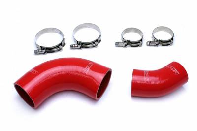 HPS Silicone Hose - HPS Red Reinforced Silicone Intercooler Hose Kit for Mazda 07-10 CX7 2.3L Turbo
