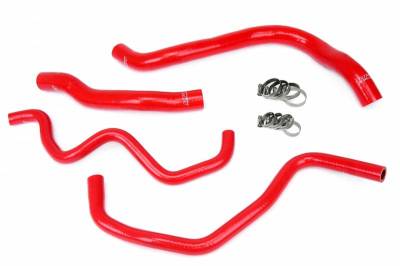 HPS Silicone Hose - HPS Red Reinforced Silicone Radiator + Heater Hose Kit for Acura 10-14 TSX 3.5L V6 LHD