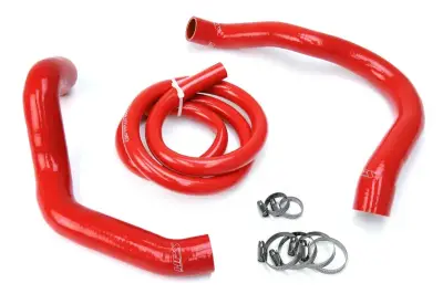 HPS Silicone Hose - HPS Red Reinforced Silicone Radiator + Heater Hose Kit for Jeep 91-01 Cherokee XJ 4.0L