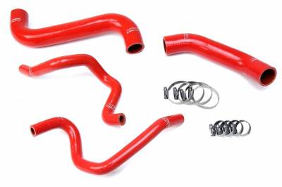 HPS Silicone Hose - HPS Red Reinforced Silicone Radiator + Heater Hose Kit for Subaru 2003 Impreza 2.5L Non Turbo Left Hand Drive