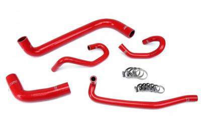HPS Silicone Hose - HPS Red Reinforced Silicone Radiator + Heater Hose Kit for Toyota 04-06 Sequoia 4.7L V8 Left Hand Drive