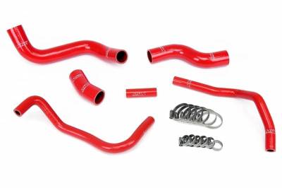 HPS Silicone Hose - HPS Red Reinforced Silicone Radiator + Heater Hose Kit for Toyota 17-20 86