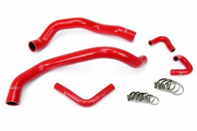 HPS Silicone Hose - HPS Red Reinforced Silicone Radiator and Heater Hose Kit Coolant for Ford 01-04 Mustang 3.8L 3.9L V6