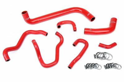 HPS Silicone Hose - HPS Red Reinforced Silicone Radiator and Heater Hose Kit Coolant for Honda 06-09 S2000