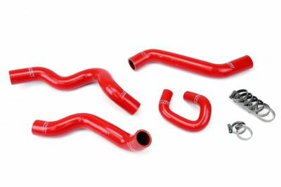 HPS Silicone Hose - HPS Red Reinforced Silicone Radiator Hose Kit Coolant for Chevy 08-10 Cobalt SS 2.0L Turbo