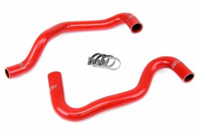 HPS Silicone Hose - HPS Red Reinforced Silicone Radiator Hose Kit Coolant for Ford 11-13 Fiesta 1.6L