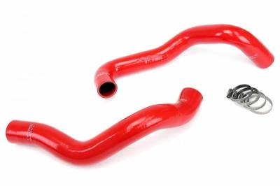 HPS Silicone Hose - HPS Red Reinforced Silicone Radiator Hose Kit Coolant for Ford 94-95 Mustang GT / Cobra