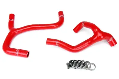 HPS Silicone Hose - HPS Red Reinforced Silicone Radiator Hose Kit Coolant for Honda 03-04 CRF450R
