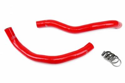 HPS Silicone Hose - HPS Red Reinforced Silicone Radiator Hose Kit Coolant for Honda 03-07 Accord 2.4L 4Cyl