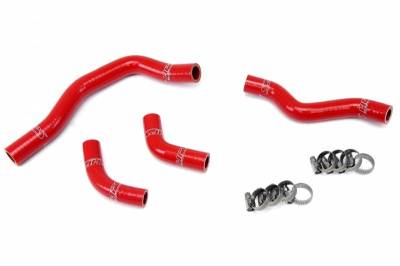 HPS Silicone Hose - HPS Red Reinforced Silicone Radiator Hose Kit Coolant for Honda 05-09 CRF450X